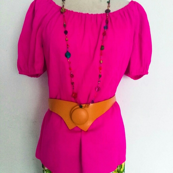 Vintage Alice of California pink top - Picture 4 of 7